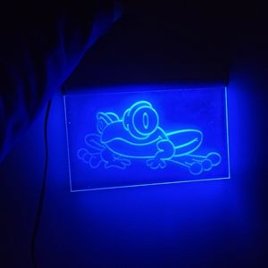 Frog Light, Blue, Electric